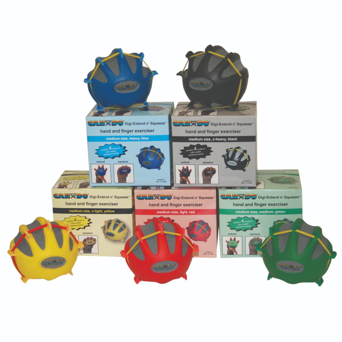 CanDo® Digi-Squeeze Balle d&