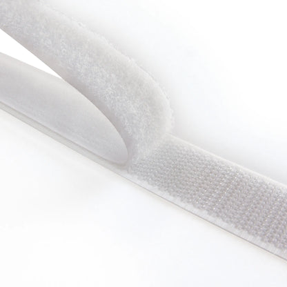 Boîte 10 m de bande adhésives VELCRO® blanc - boucle + crochet