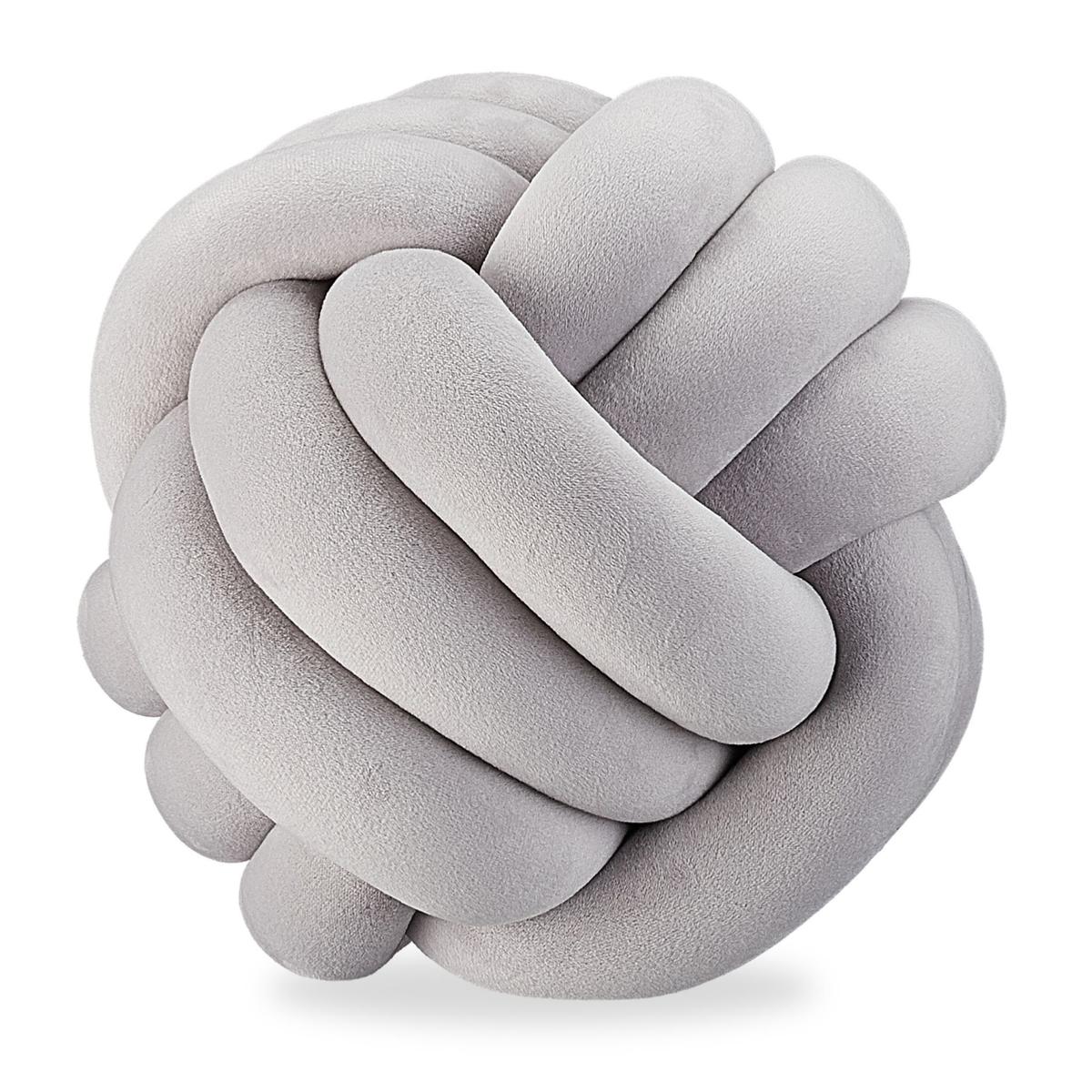 Coussin câlin gris