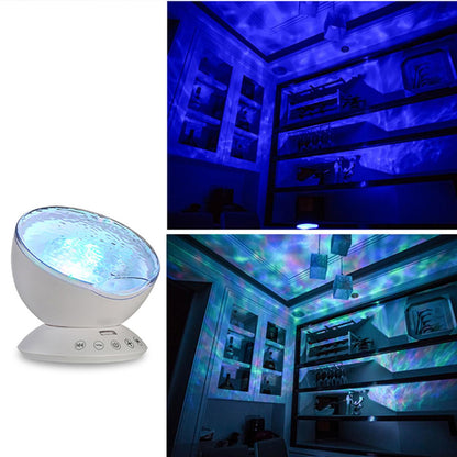 Lampe à projection Océan