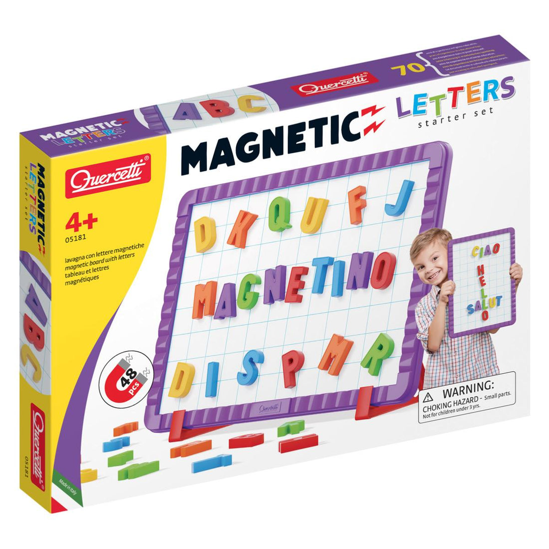 Tableau à poser et lettres magnétiques