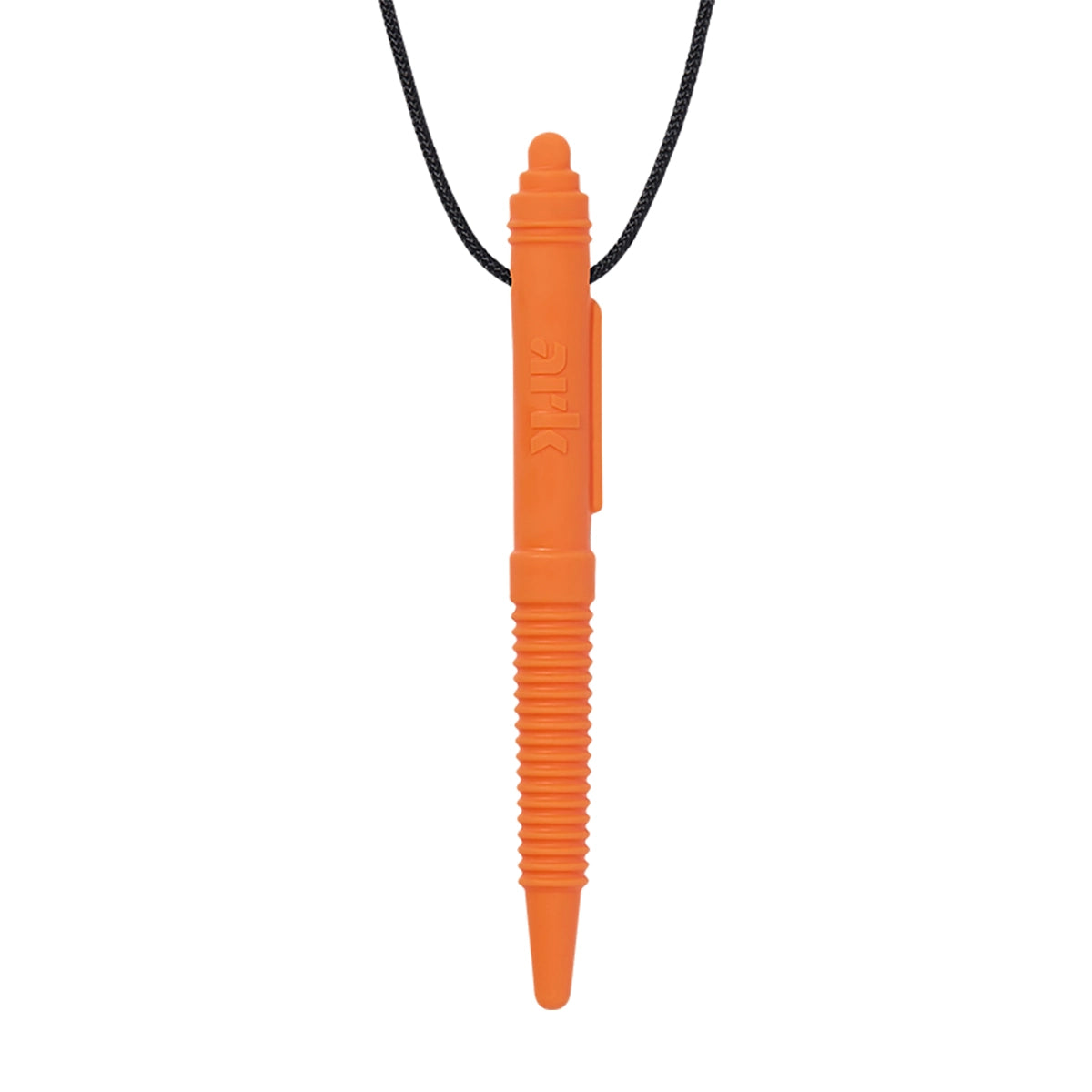 Pendentif stylo strié ARK à mâcher