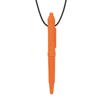 Pendentif stylo strié ARK à mâcher