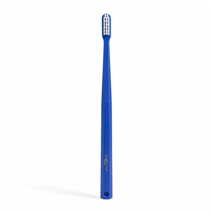 Brosse à dents bleue OraNurse à tête extra-fine et poils souples