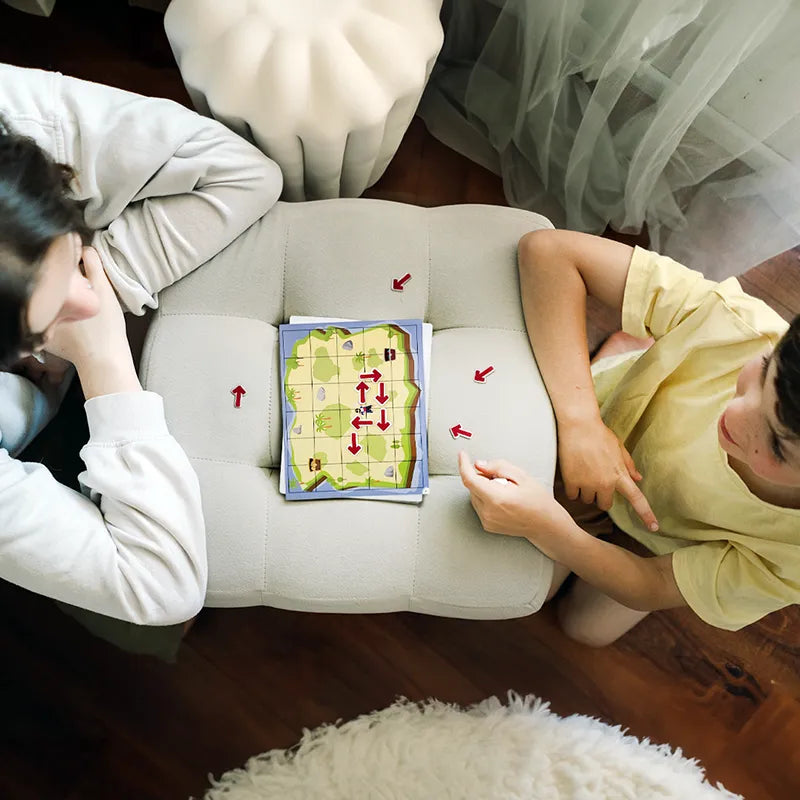 Jeu - Le parcours fléché