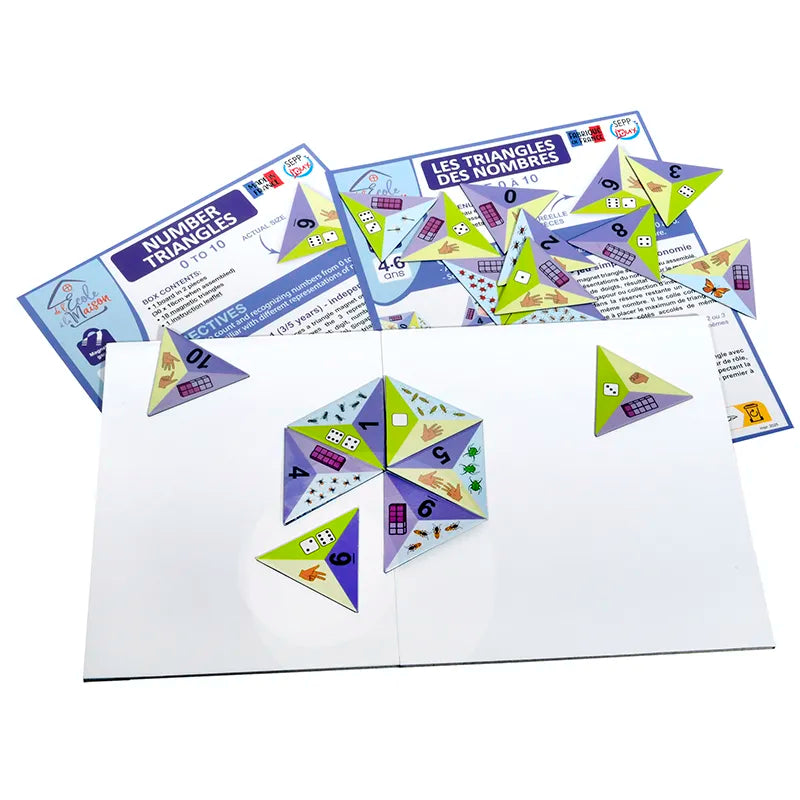 Jeu - Les triangles des nombres