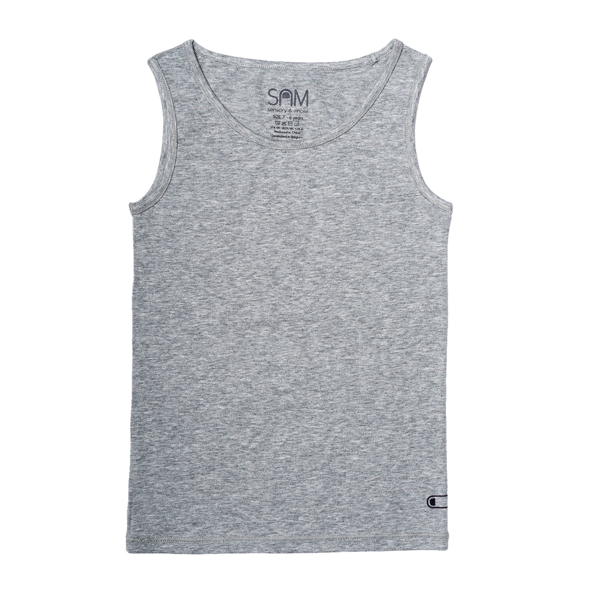 Débardeur doux sans couture GRIS