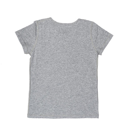 Tee-shirt doux sans couture GRIS