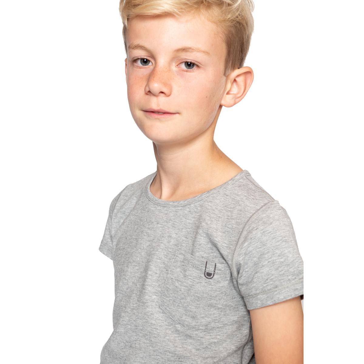 Tee-shirt doux sans couture GRIS