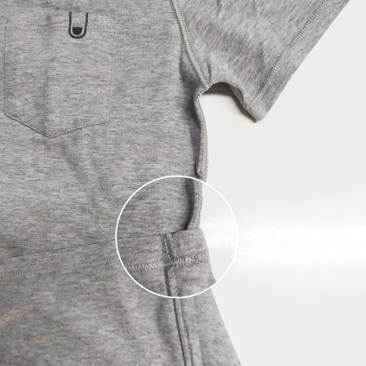 Tee-shirt doux sans couture GRIS