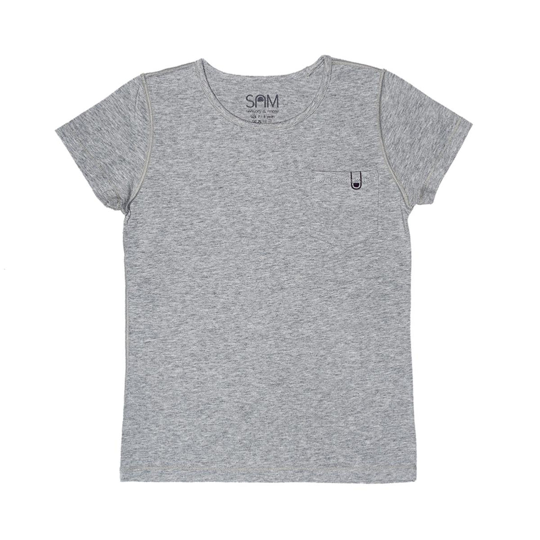 Tee-shirt doux sans couture GRIS