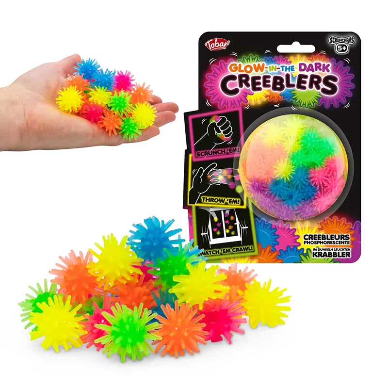 Mini balles SCRUNCHEMS phosphorescentes