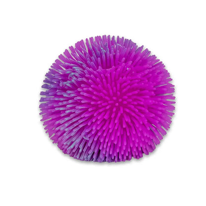 Balle pompon déformable bicolore