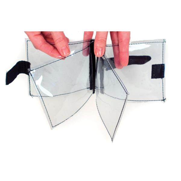 Pochette porte image livre TRANSPARENTE