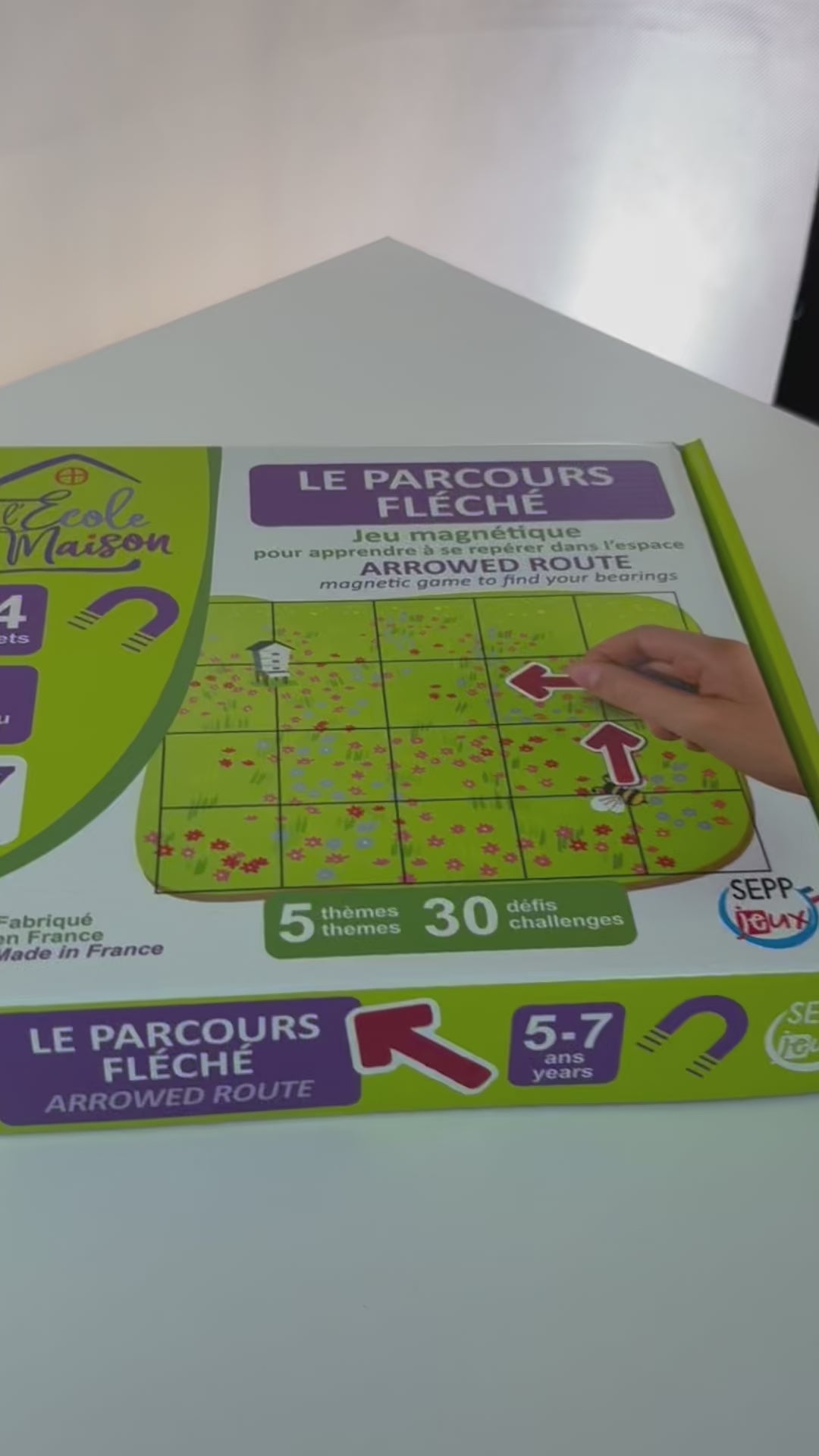 Jeu - Le parcours fléché