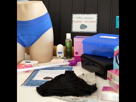 Mallette pédagogique hygiène - vie intime