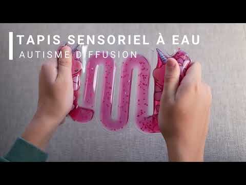 Tapis sensoriel à eau