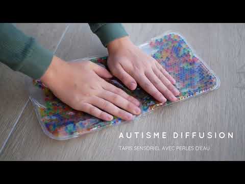 Tapis sensoriel avec perles d&