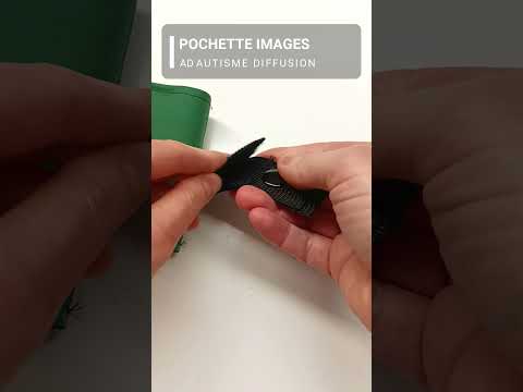 Pochette porte images livre