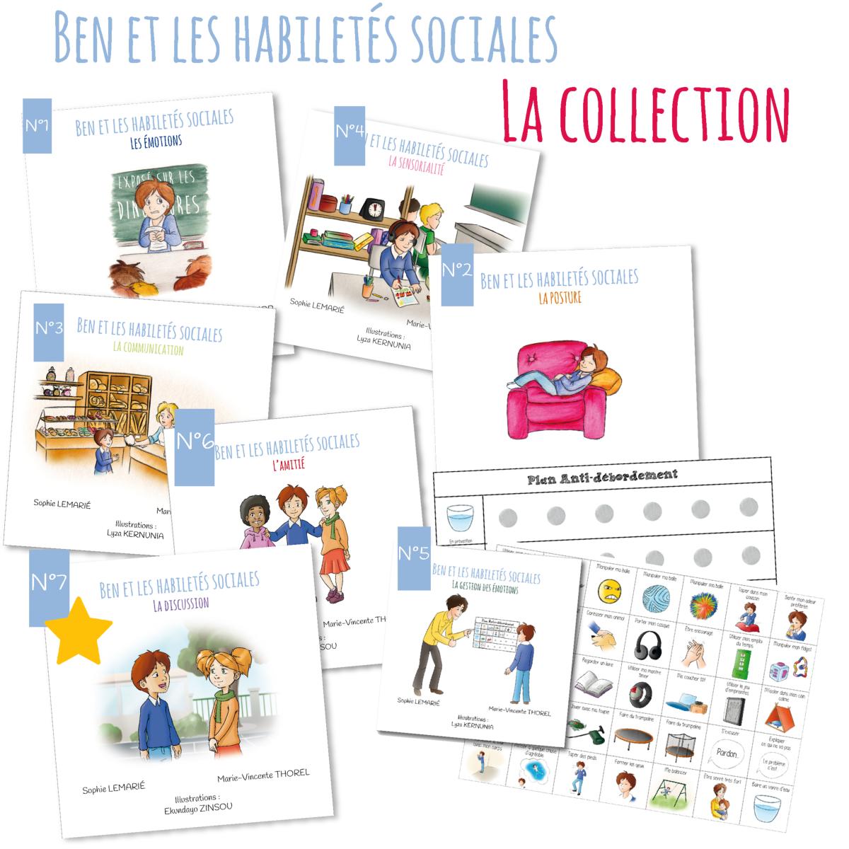 La collection Ben et les habilets sociales