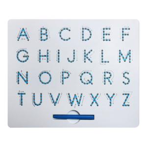 Tablette magnétique Lettres majuscules avec stylet