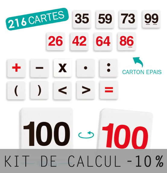 KIT DE CALCUL Jeu ducatif