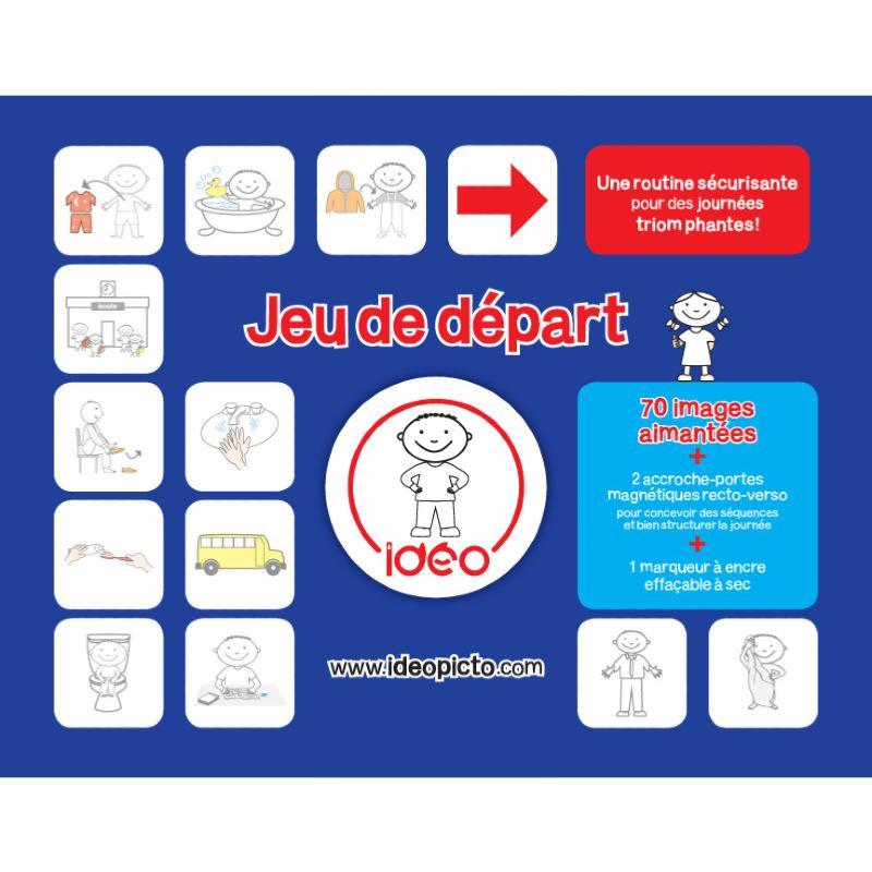 Kit de dpart IDEO Pictogrammes pour TSA (autisme ou dficience intellectuelle)