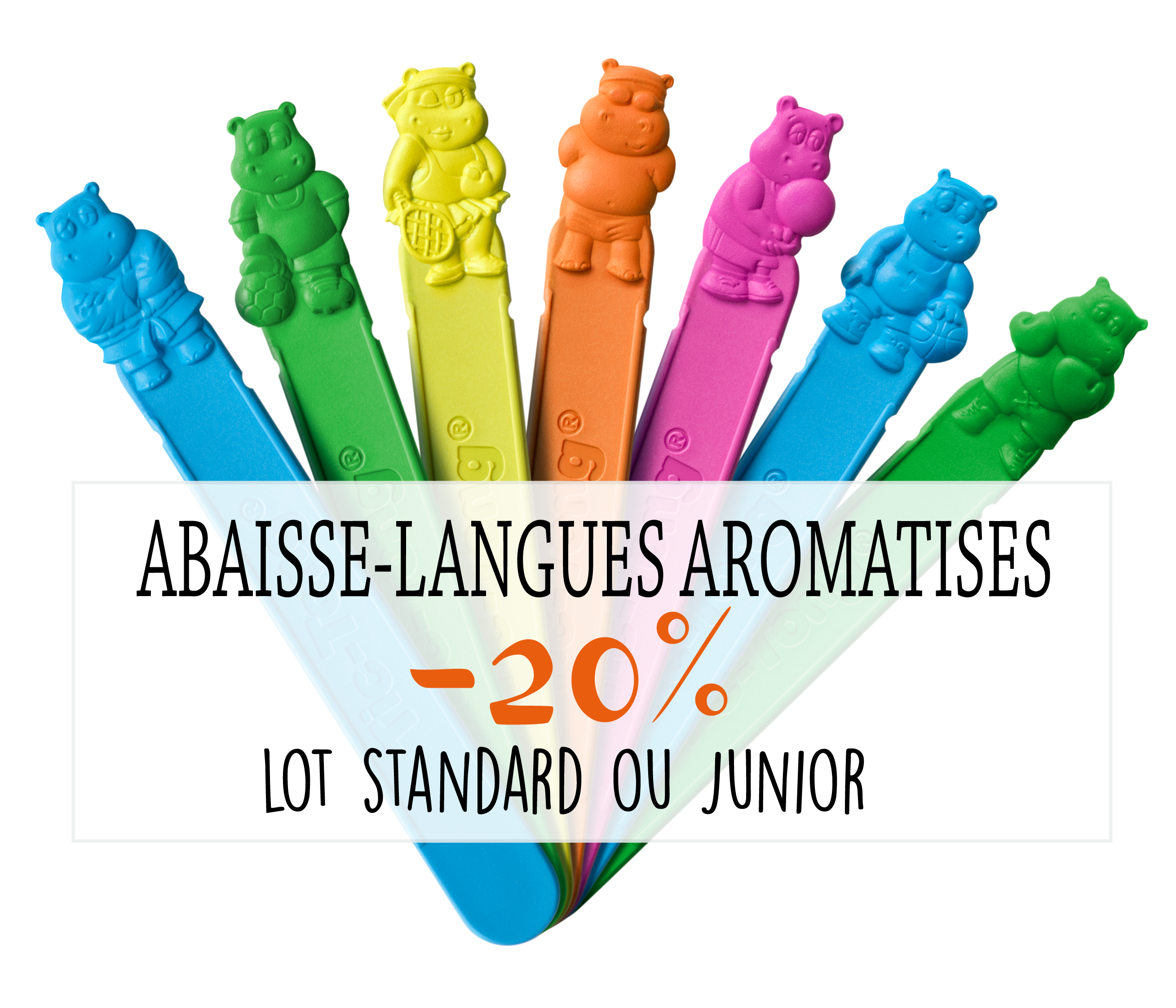 Abaisse-langues aromatiss  -20%