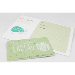 Carte cadeau Autisme Diffusion