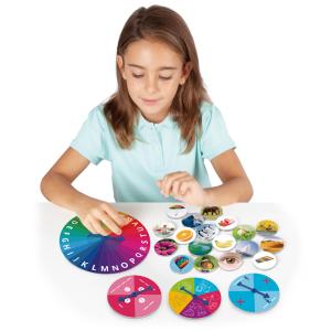 Jeu ducatif La roue de la pr-lecture