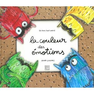 Livre la couleur des motions - un livre tout anim