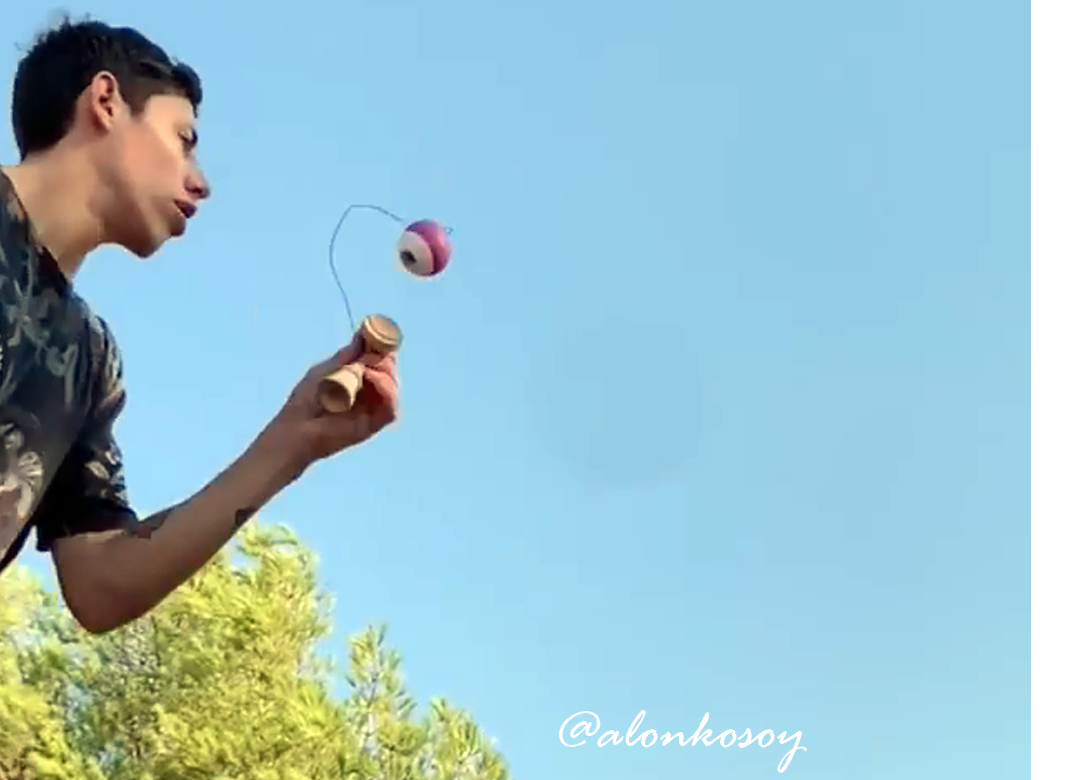 Kendama je de patience et d'entranement